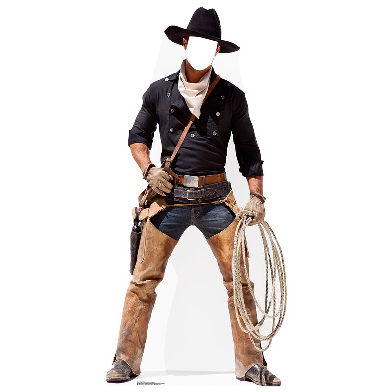 Advanced Graphics Cowboy Life Size Cardboard Cutout Stand In Wayfair   Cowboy Life Size Cardboard Cutout Stand In 